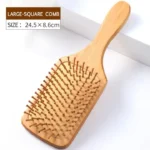Bamboo Airbag Wooden Hair Brush
