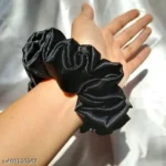 Silk Scrunchie Trendy (pack of 6) Medium size - Image 4