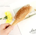 Bamboo Paddle Wooden Hair Brush - Image 2