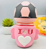 Baby Glass Feeder with Football Silicone Cover (120ml) 1 feeder - Image 3