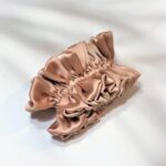 Silk stylish ruffle scrunchie (3 scrunchie) - Image 4