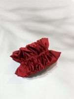 Silk stylish ruffle scrunchie (3 scrunchie) - Image 5