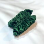 Silk stylish ruffle scrunchie (3 scrunchie) - Image 2