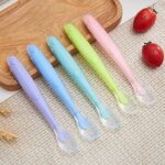 Baby silicone spoon (1 spoon) - Image 2