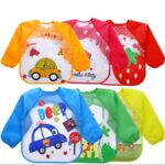 Waterproof Baby BiB white sleeves (1 piece)