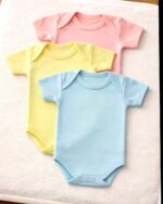 Baby Body suit Set (3 piece) 0-4 months - Image 2