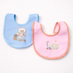 Bundle of 3 Newborn accessories 
1 pcs Baby Bib
1 pcs Baby Bib waterproof 
3 pcs Baby bodysuit (3 colours) - Image 4