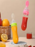 Baby  Essentials Bundle ( 1 pecifier, 1 Feeding bottle, 1 teeth brush, 1 bath Cap, 1 spoon) - Image 2
