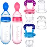 Baby  Essentials Bundle ( 1 pecifier, 1 Feeding bottle, 1 teeth brush, 1 bath Cap, 1 spoon) - Image 4